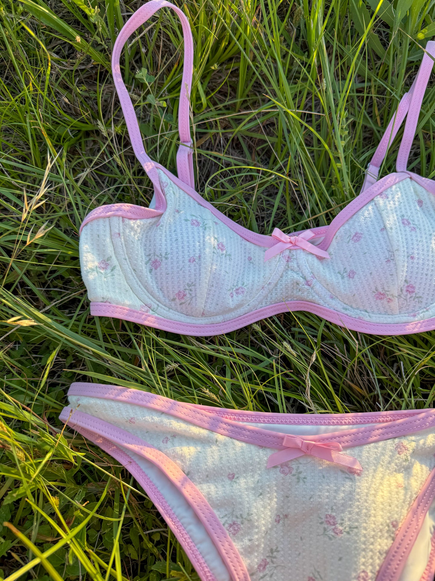 Pink Daisy Bikini