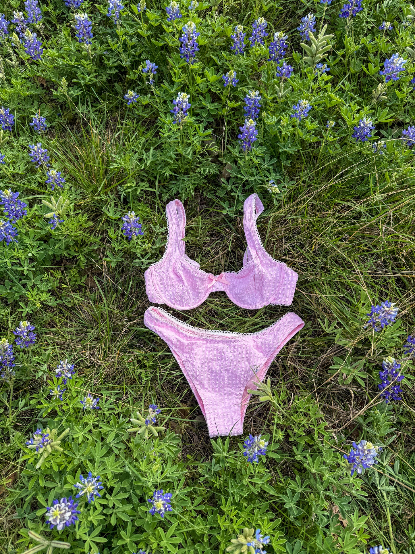 Pink Sugar Gingham Bikini
