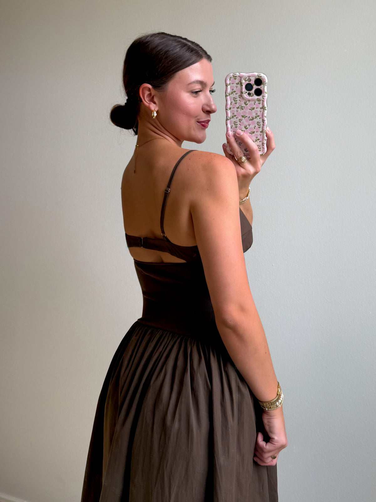 Autumn Nights Open-Back Maxi Dress