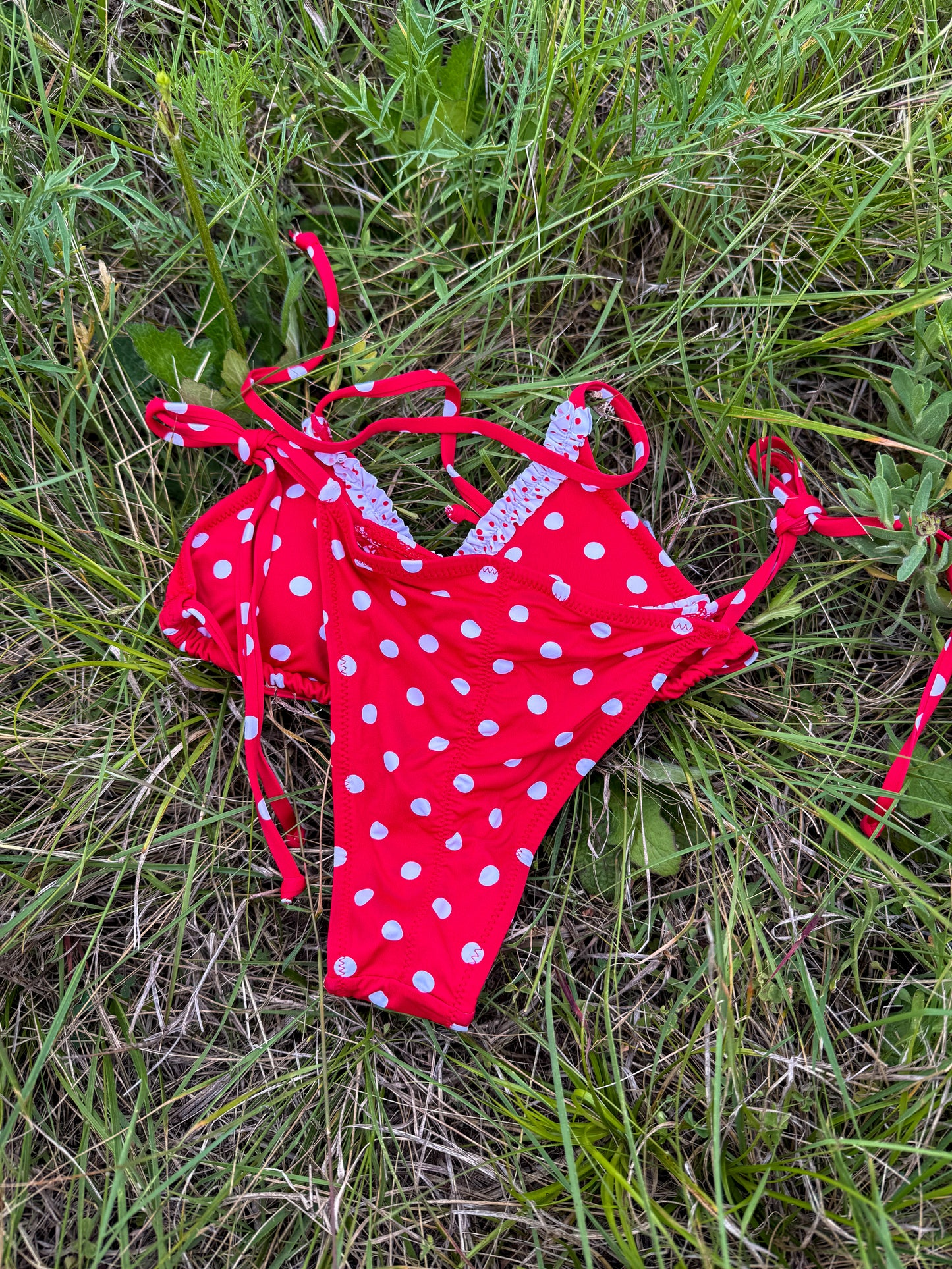 Red Hot Polka Dot Bikini