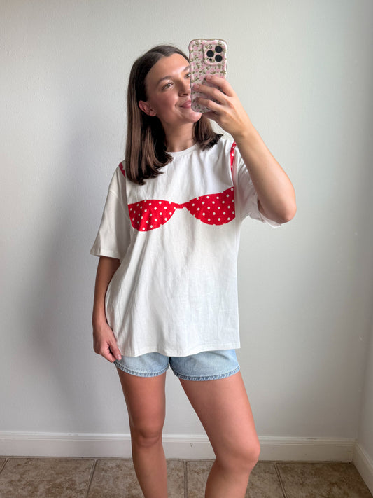 Cherry Bomb Bikini Tee