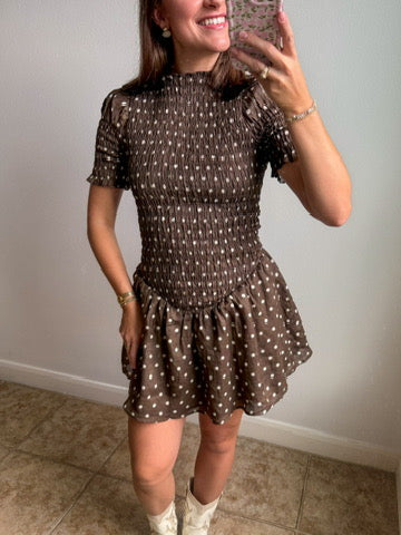 Coffee Date Mini Dress