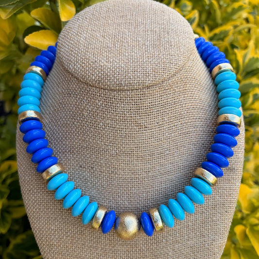 Riviera Blue Necklace