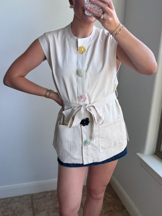 Ivory Keepsake Top