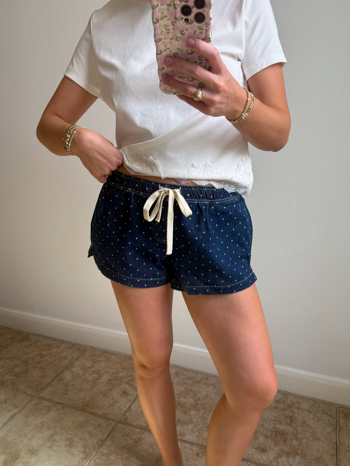 Out & About Denim Shorts