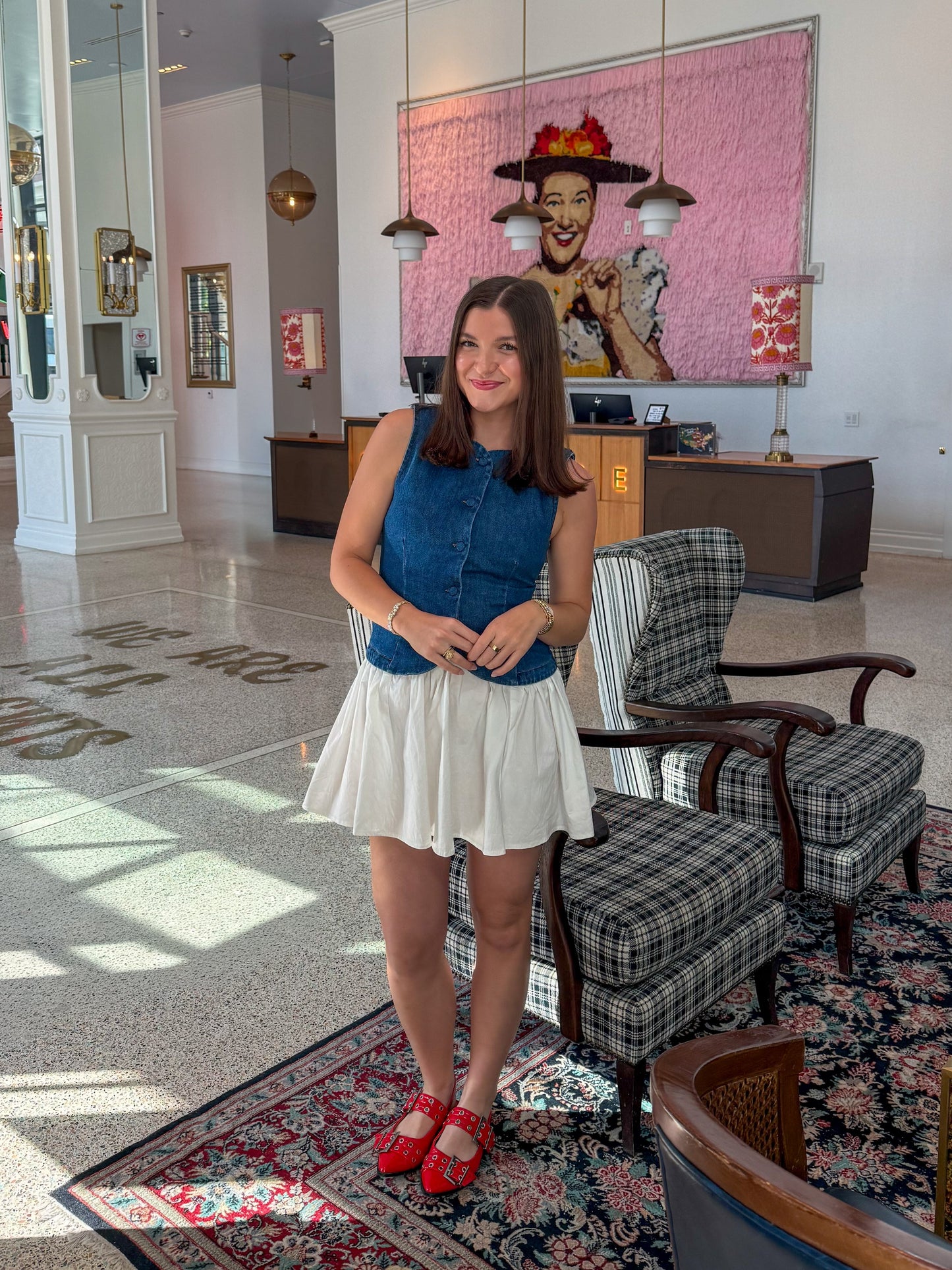 Bluebird Belle Denim Dress