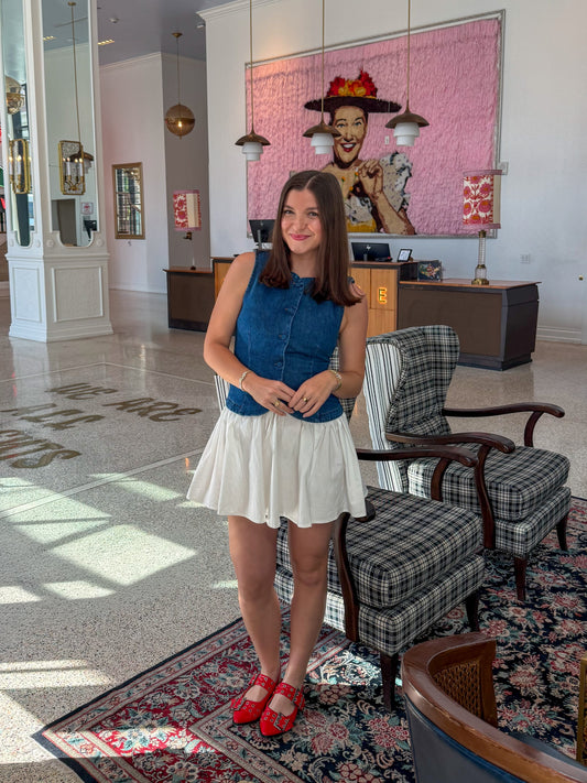 Bluebird Belle Denim Dress