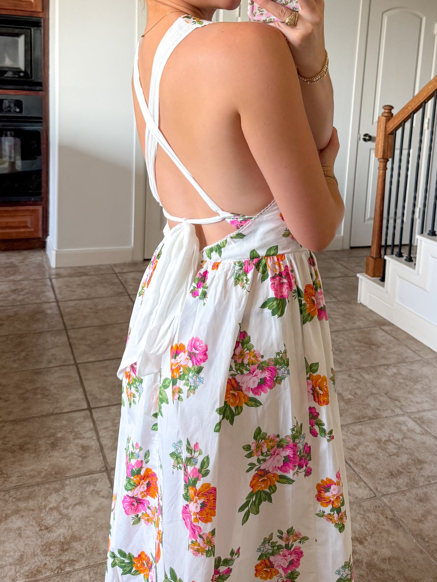 Orchard Bloom Maxi Dress