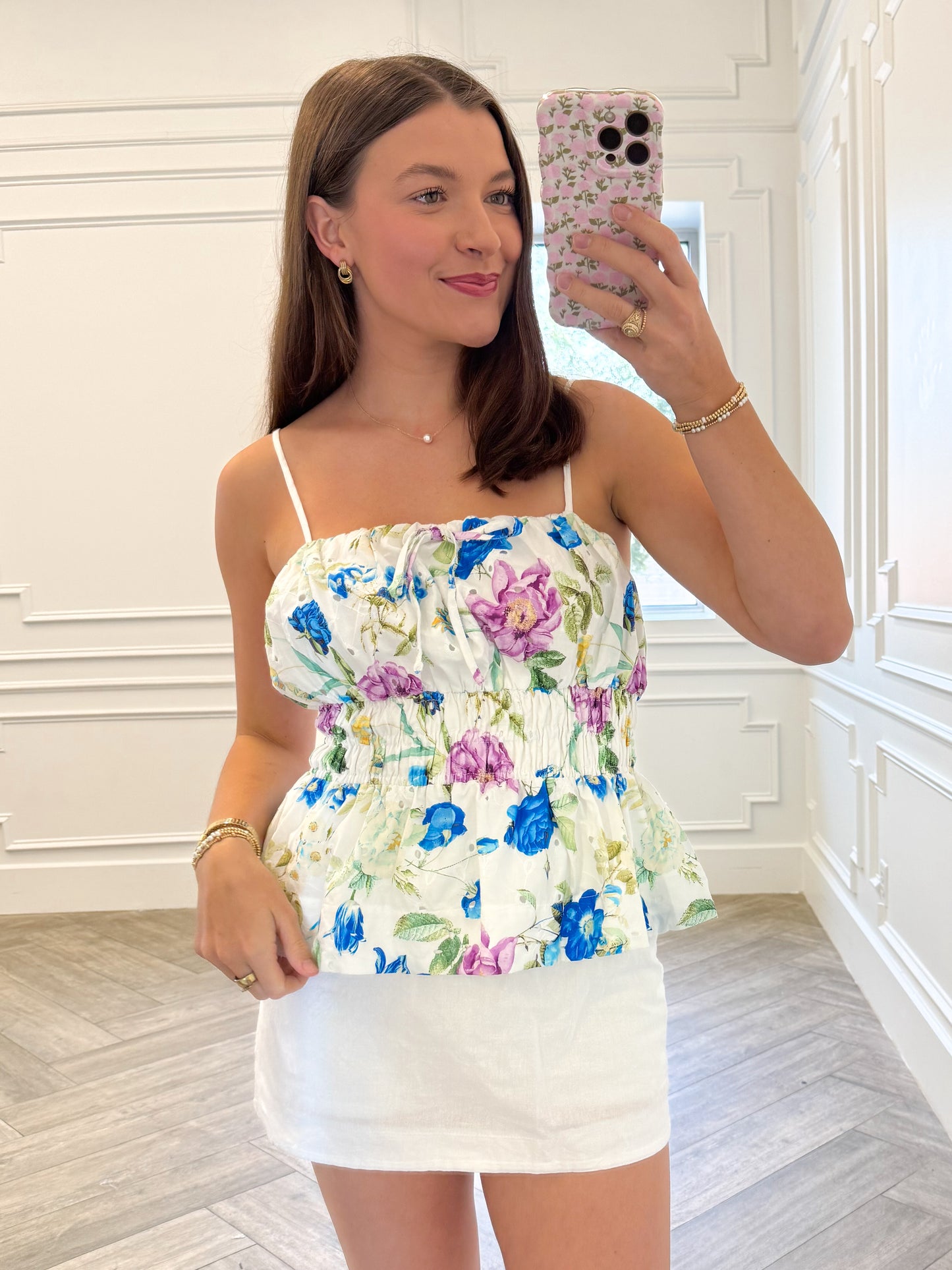 Wisteria Bloom Top
