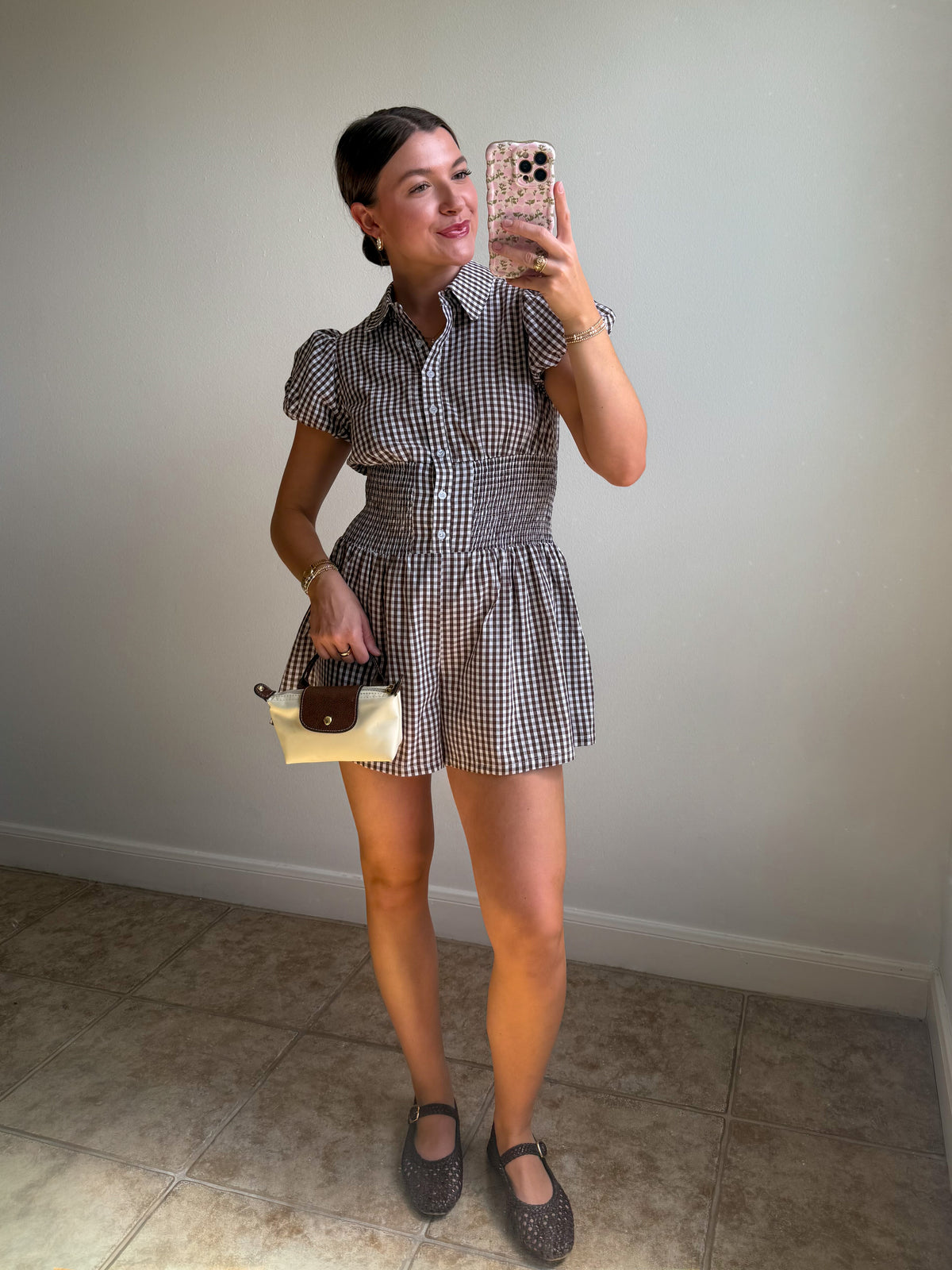 Countryside Gingham Romper