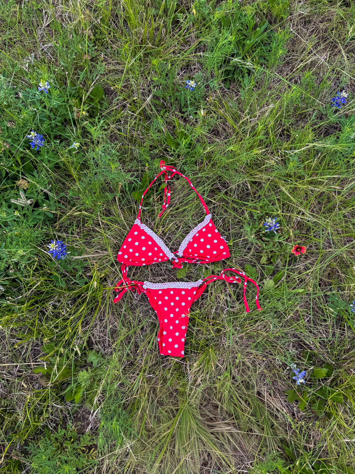 Red Hot Polka Dot Bikini