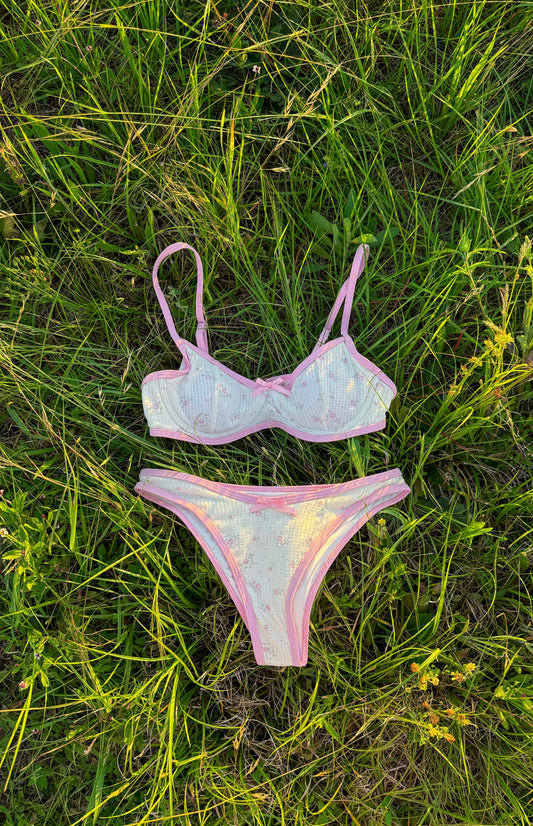 Pink Daisy Bikini