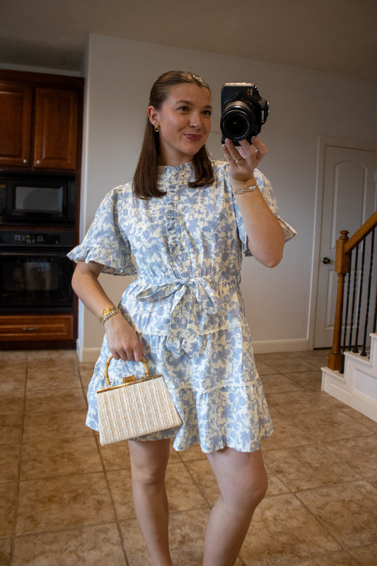 French Garden Mini Dress