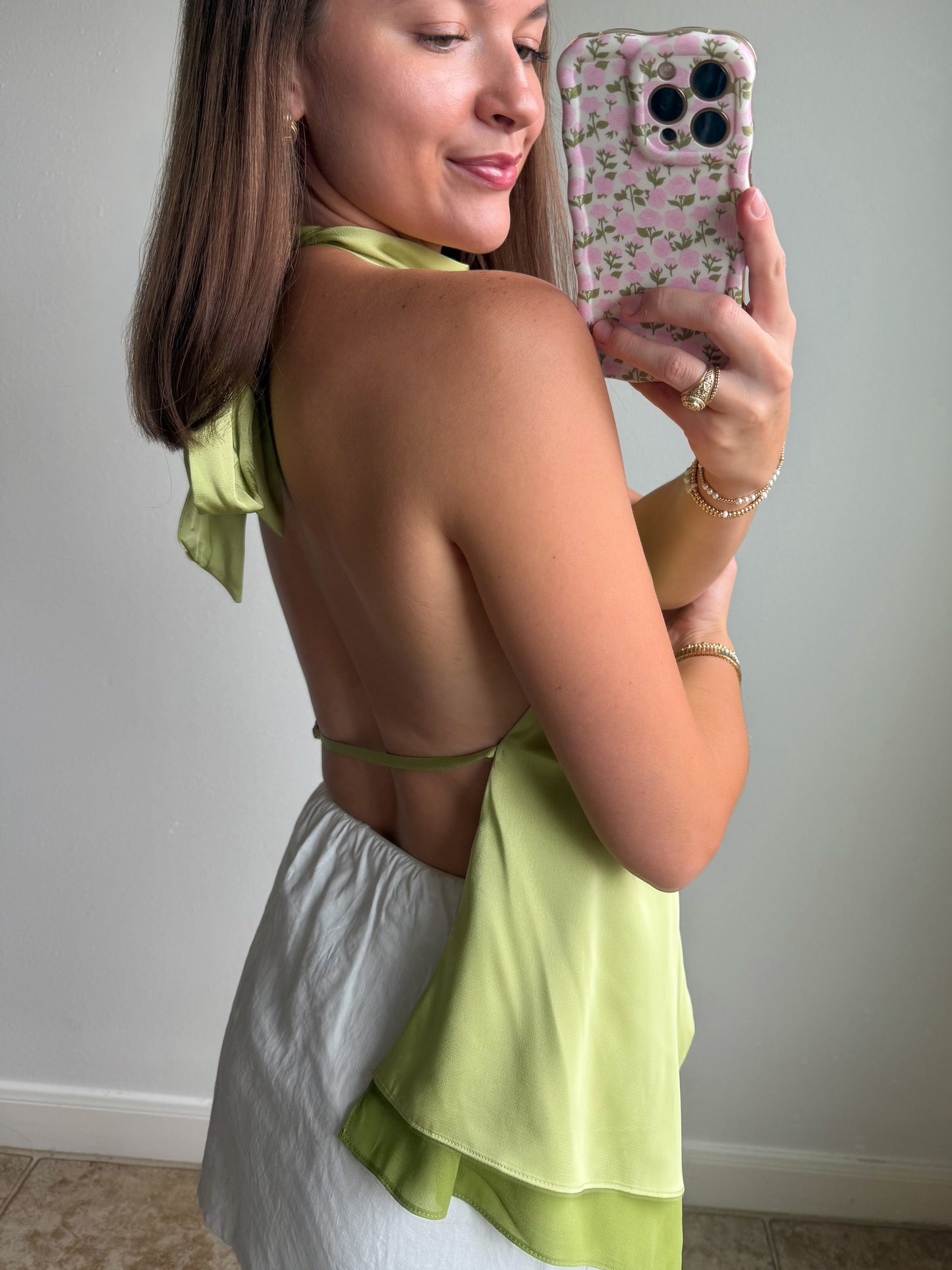 Green Goddess Top