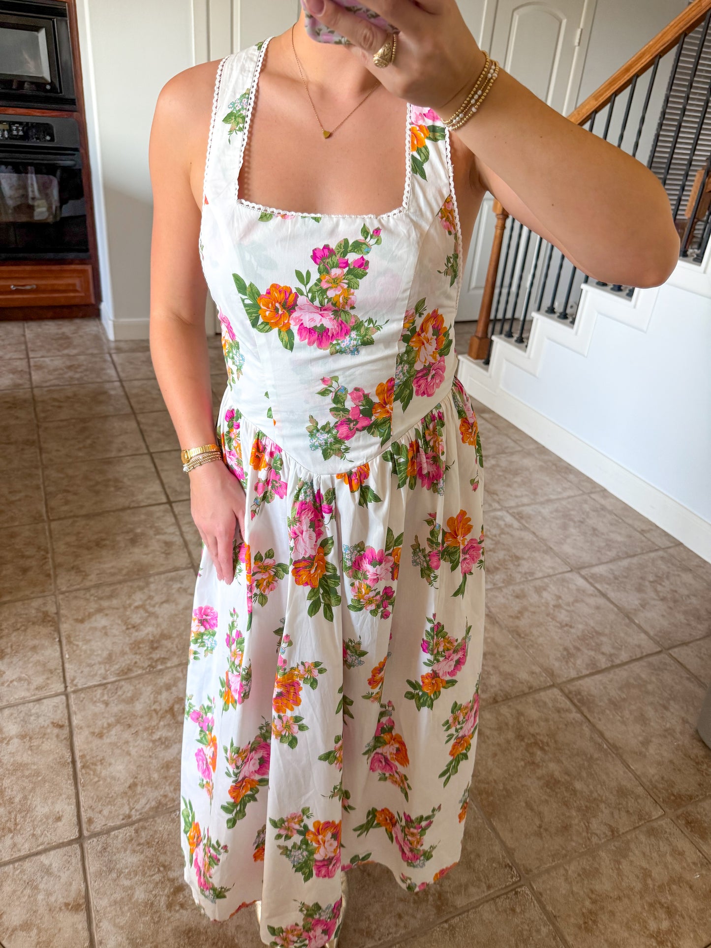 Orchard Bloom Maxi Dress