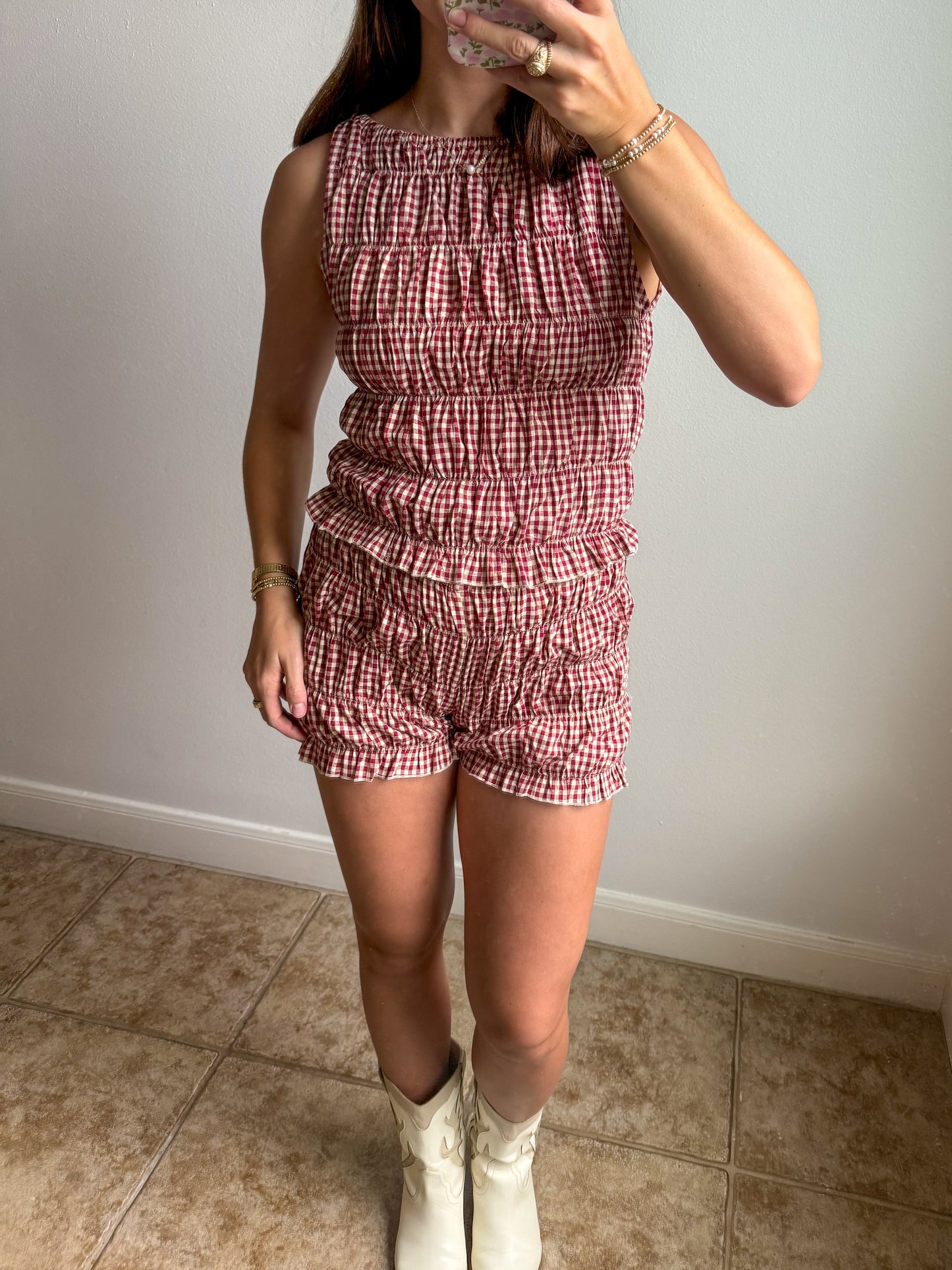 Apple Orchard Smocked Set