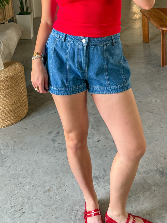Denim Micro Shorts