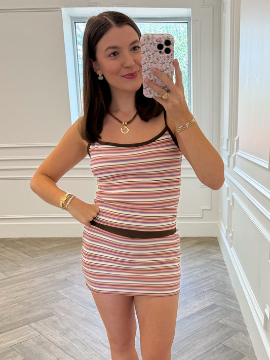 Cocoa Coast Mini Skirt Set