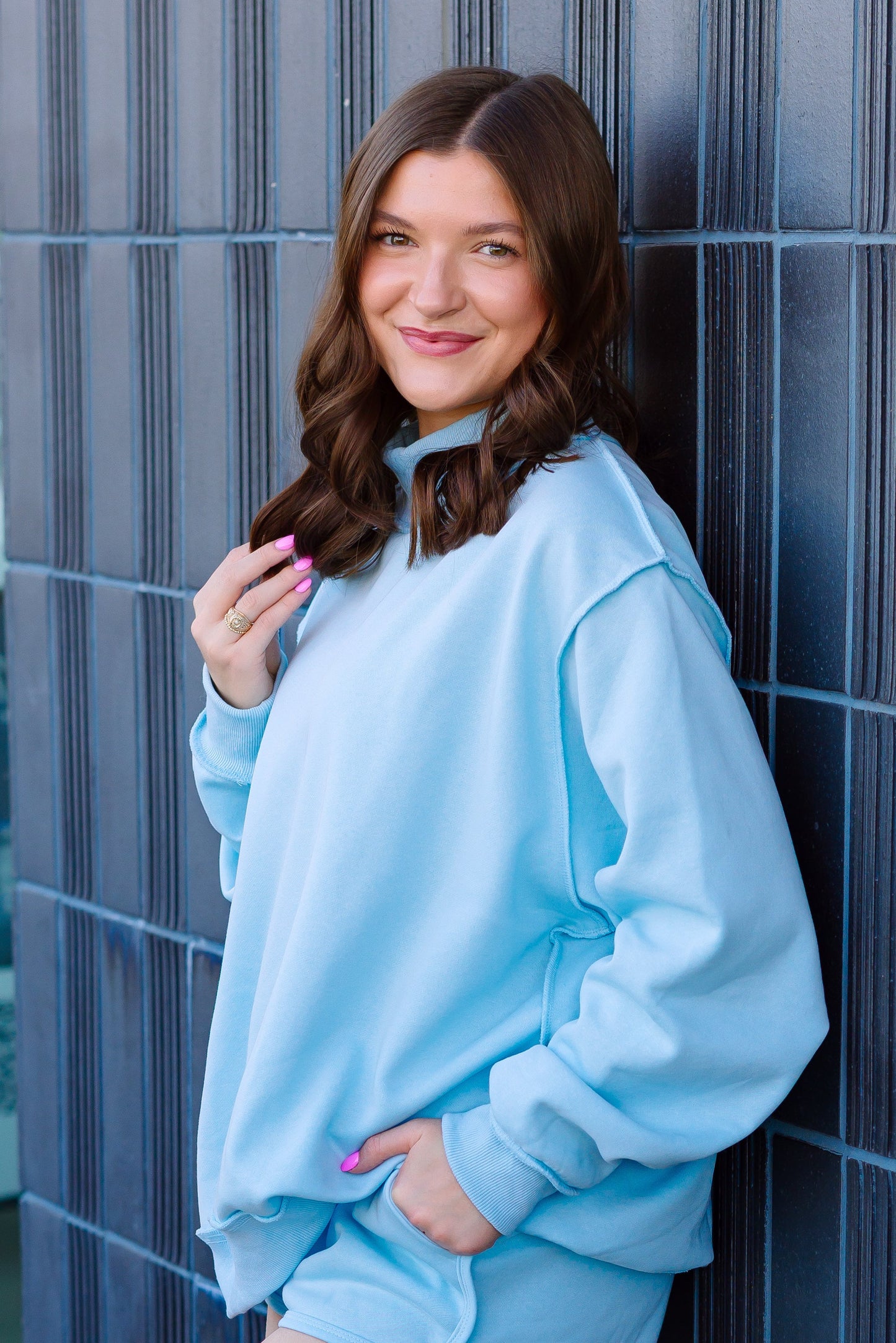 Saltwater Taffy Mockneck