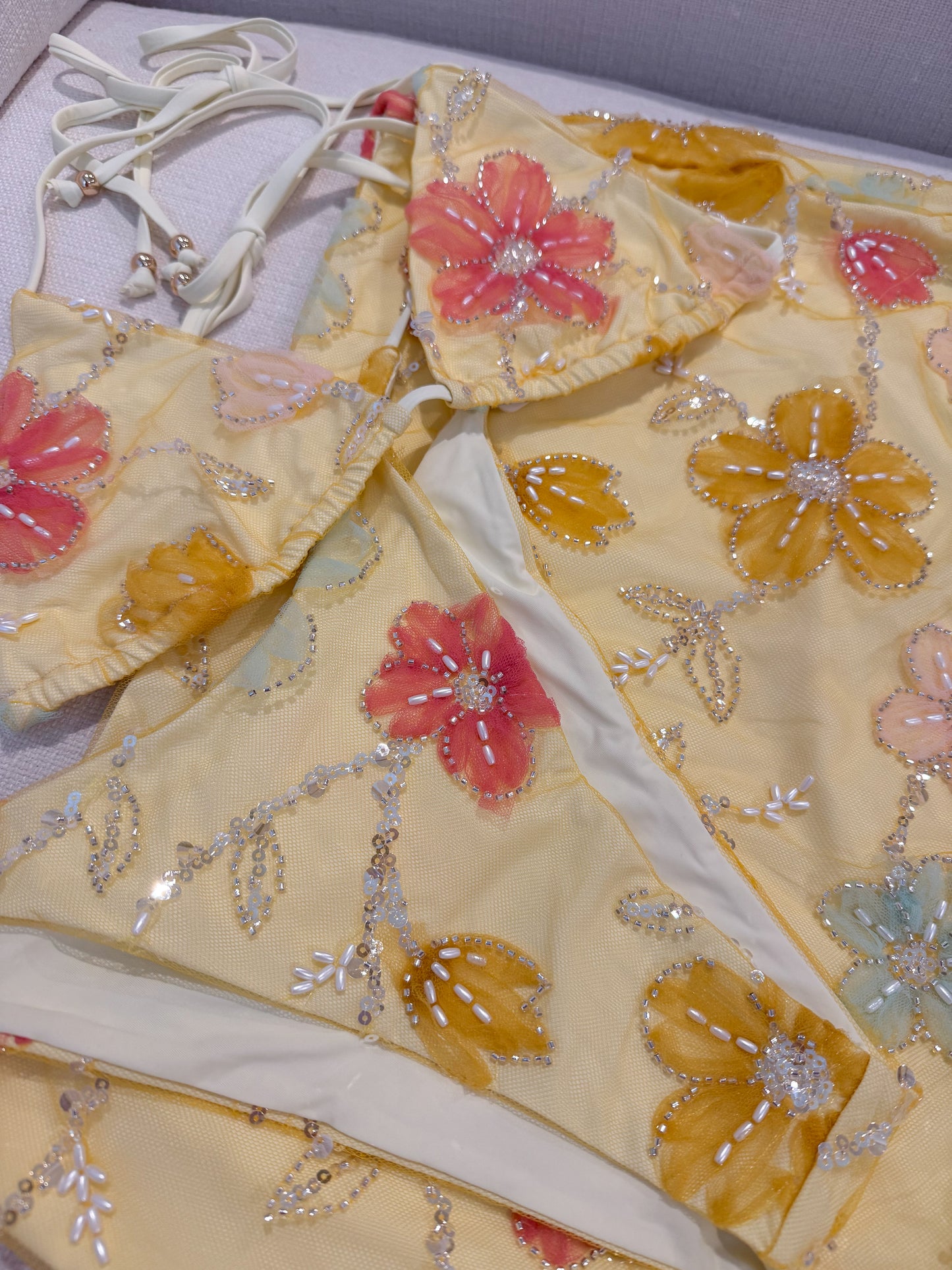 Summer Sequin Bikini Set