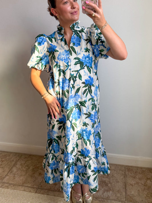 Bella Bloom Midi Dress