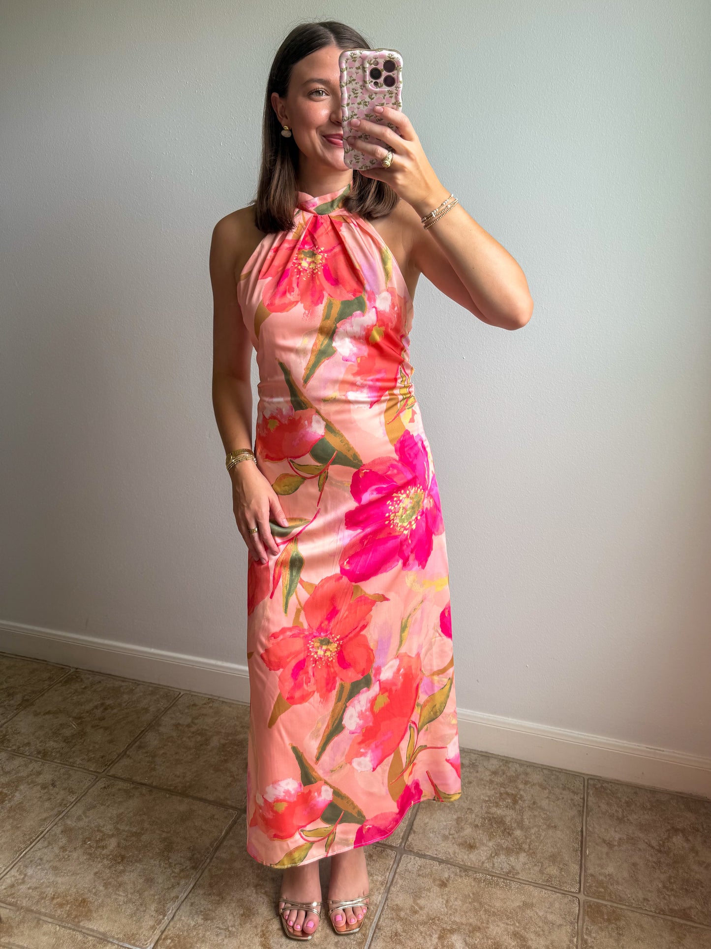 Sunset Soirée Midi Dress