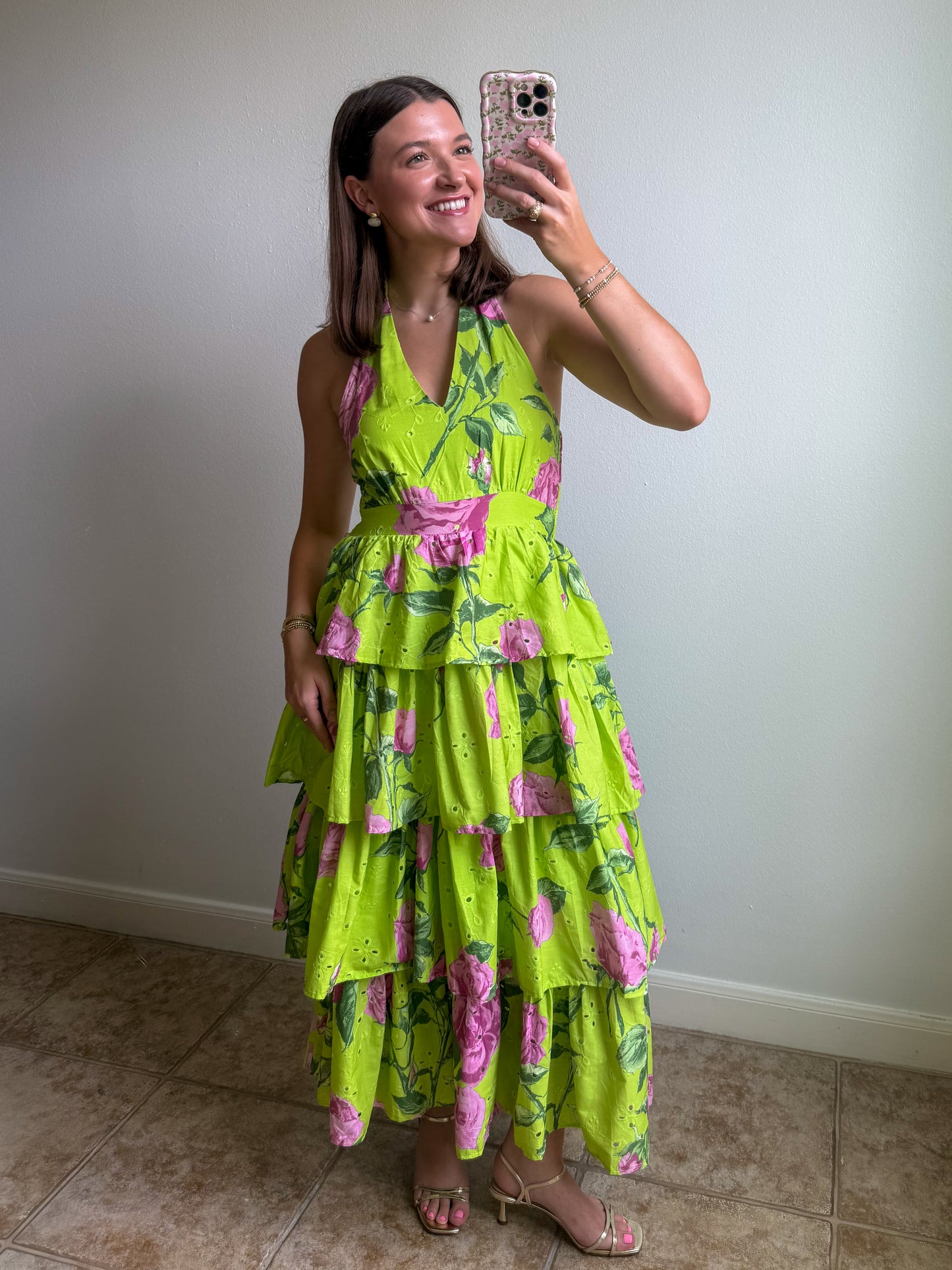 Garden Grove Tiered Dress