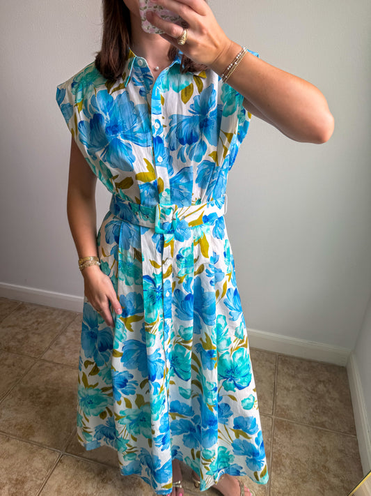 Hampton Bloom Midi Dress