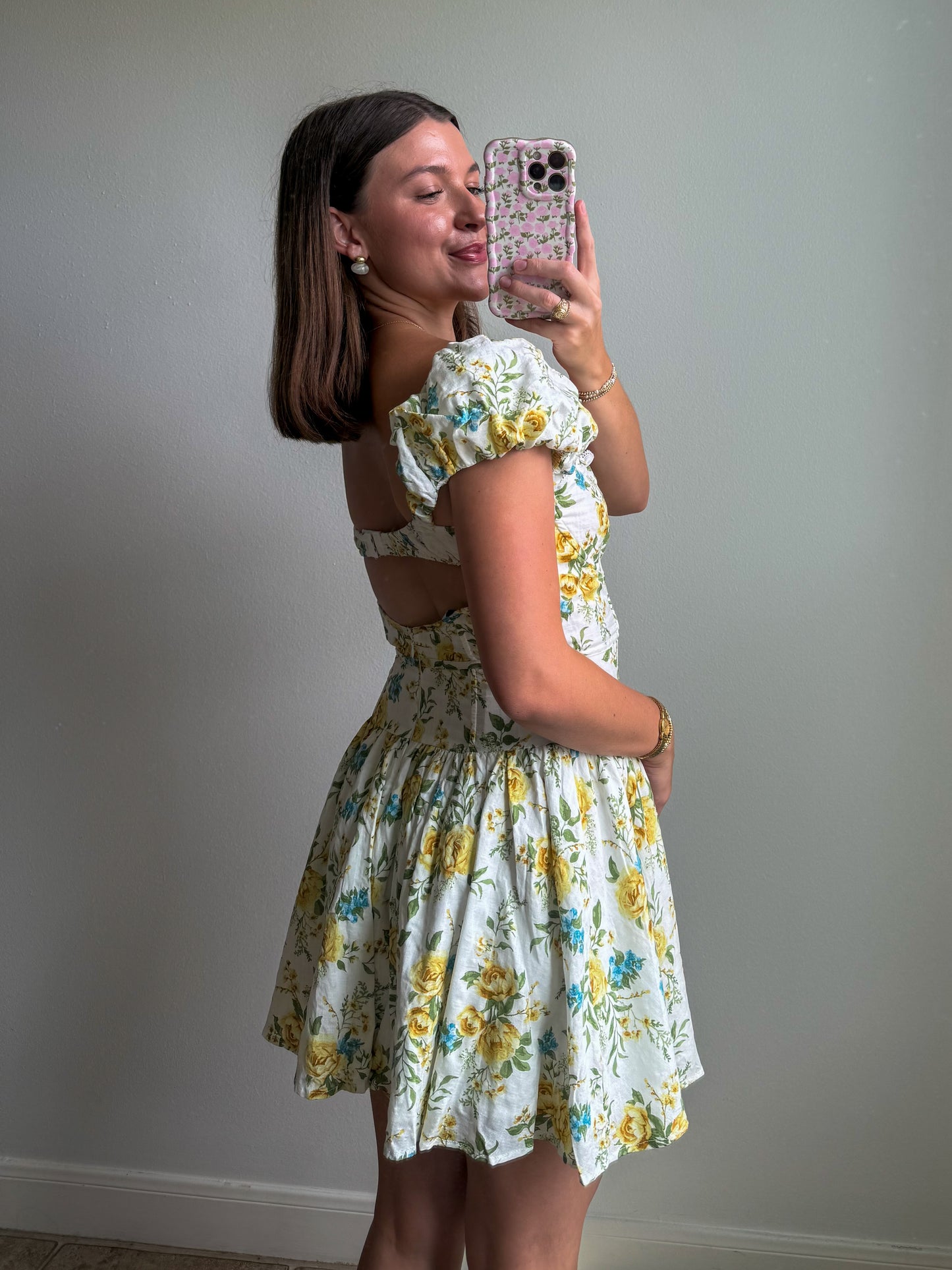 Primrose Petal Mini Dress