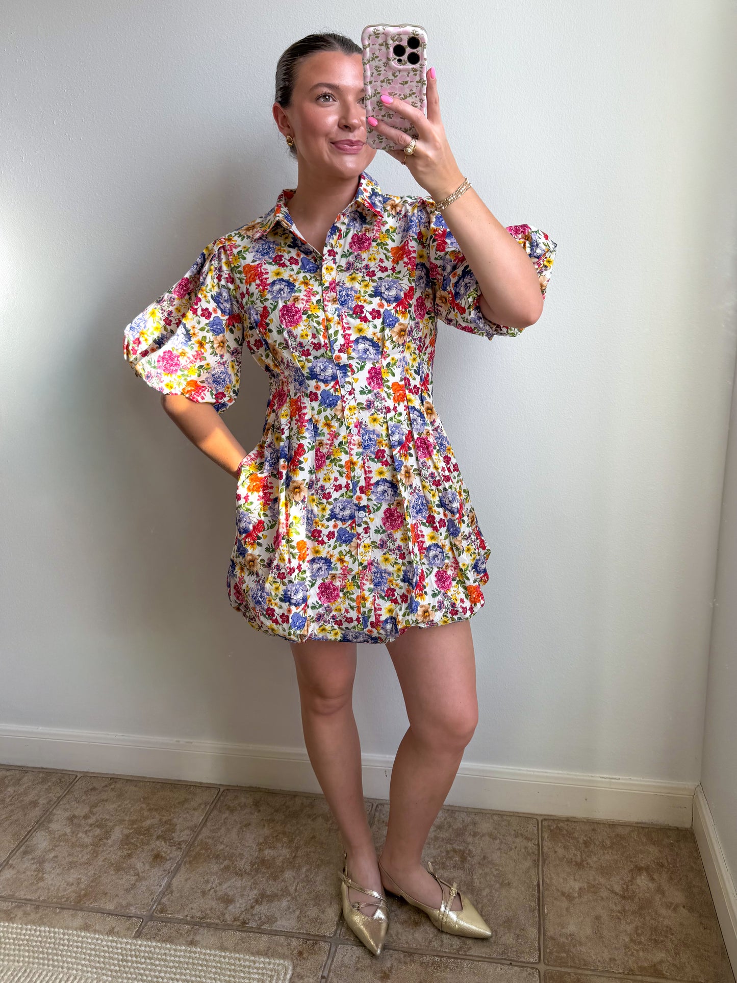 Garden Muse Mini Dress