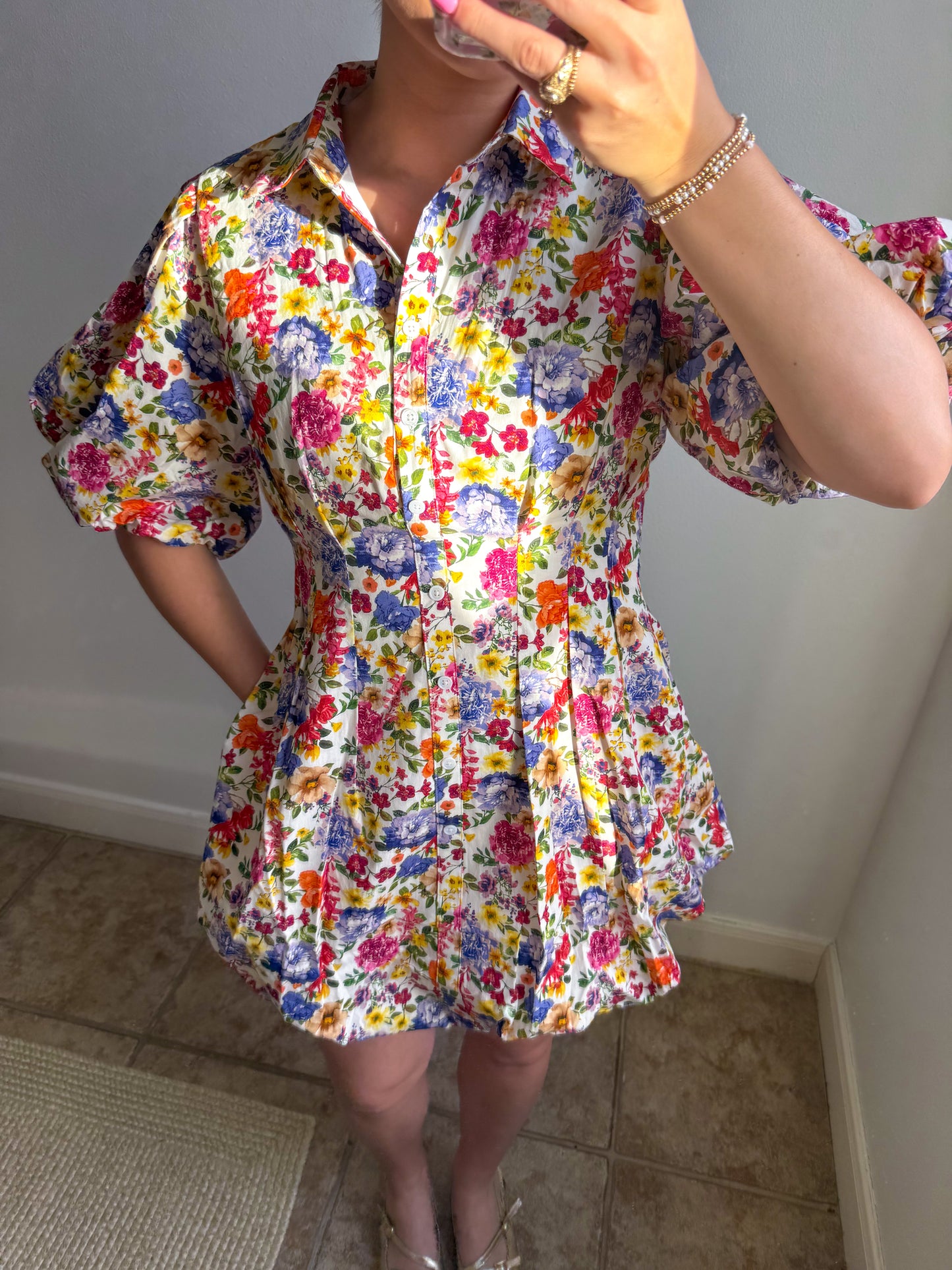 Garden Muse Mini Dress
