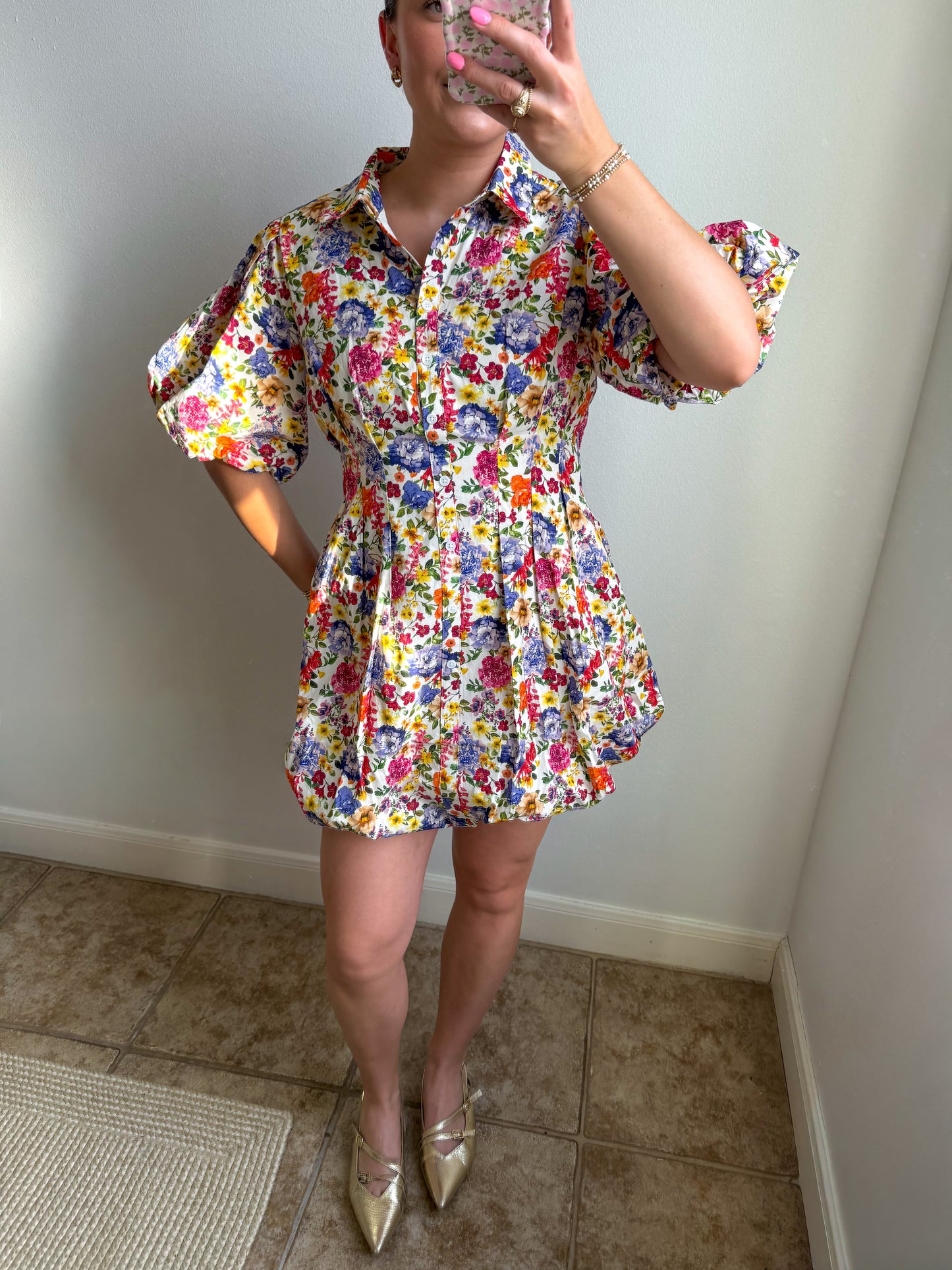 Garden Muse Mini Dress