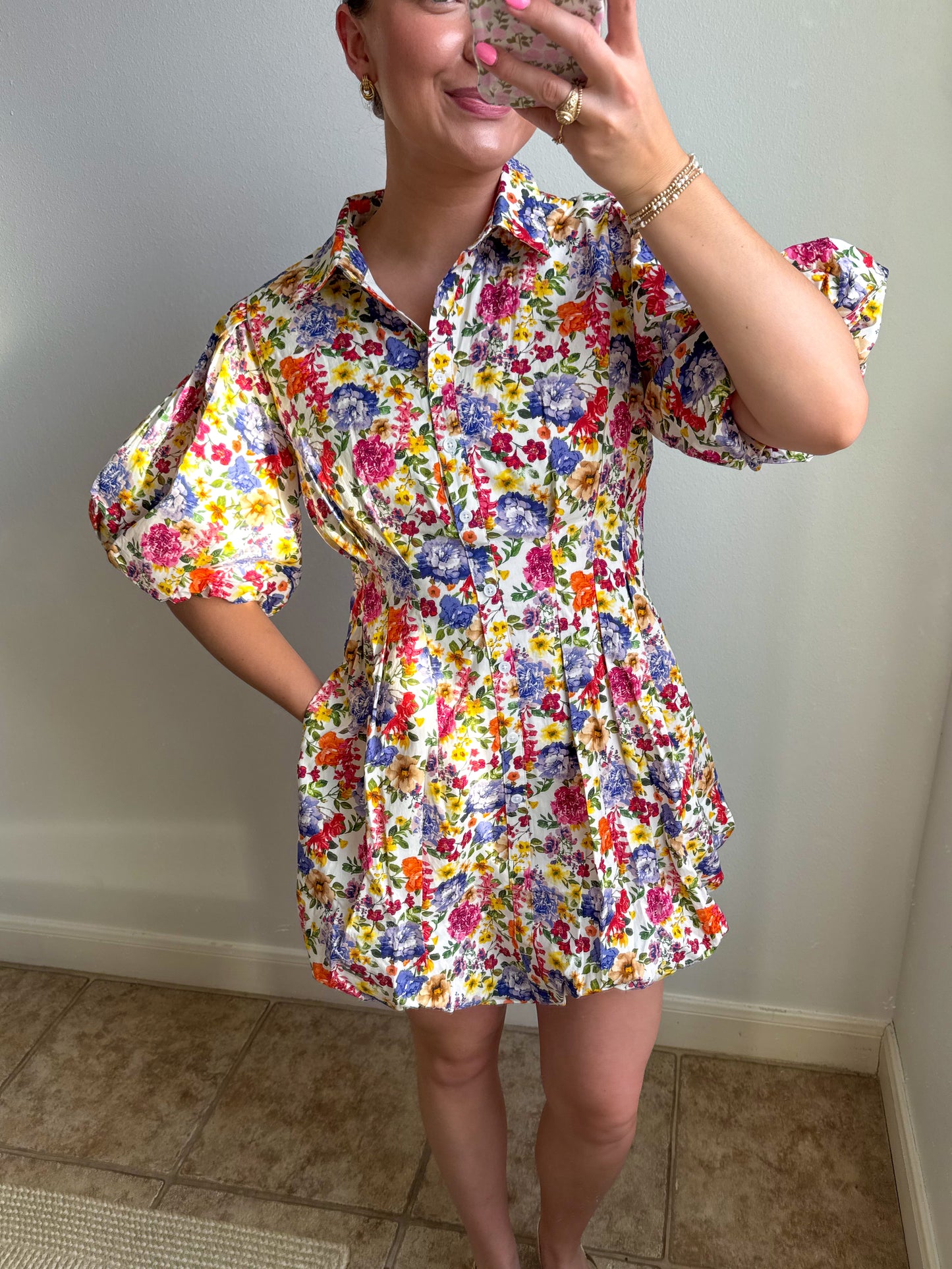 Garden Muse Mini Dress
