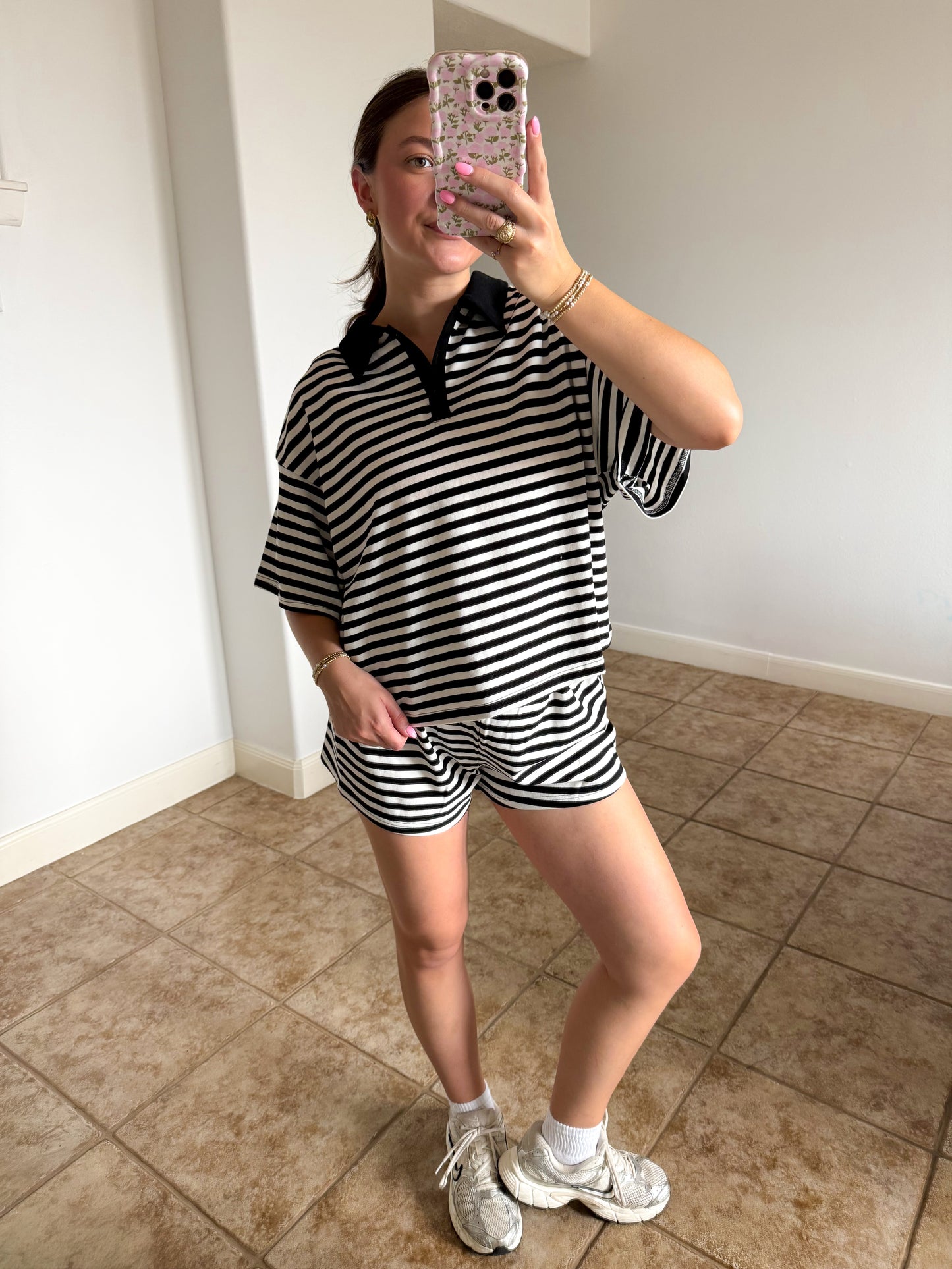 Cookies & Cream Striped Set