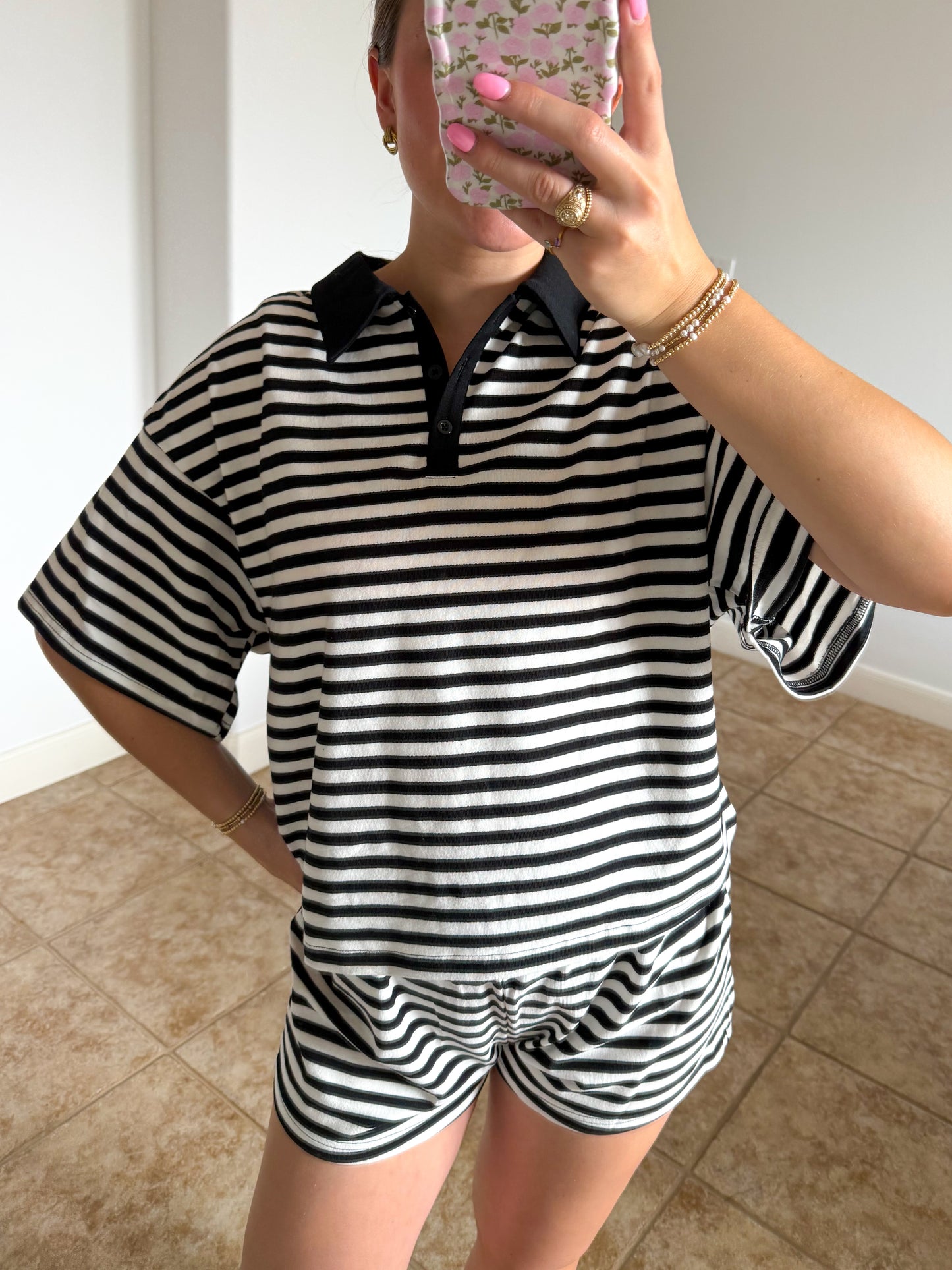 Cookies & Cream Striped Set