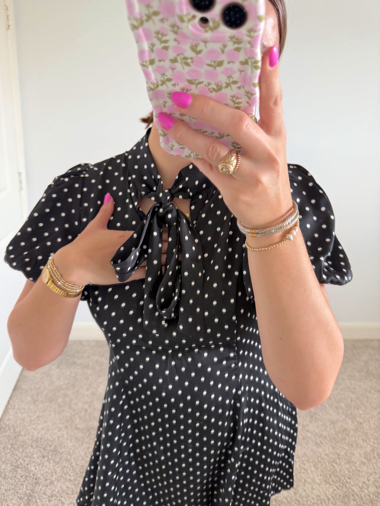 Darling Dot Mini Dress