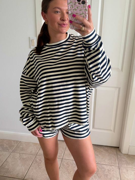 Sailor Stripe Lounge Set