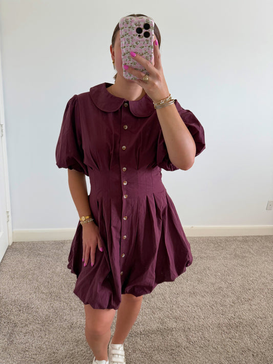 Merlot Mini Dress