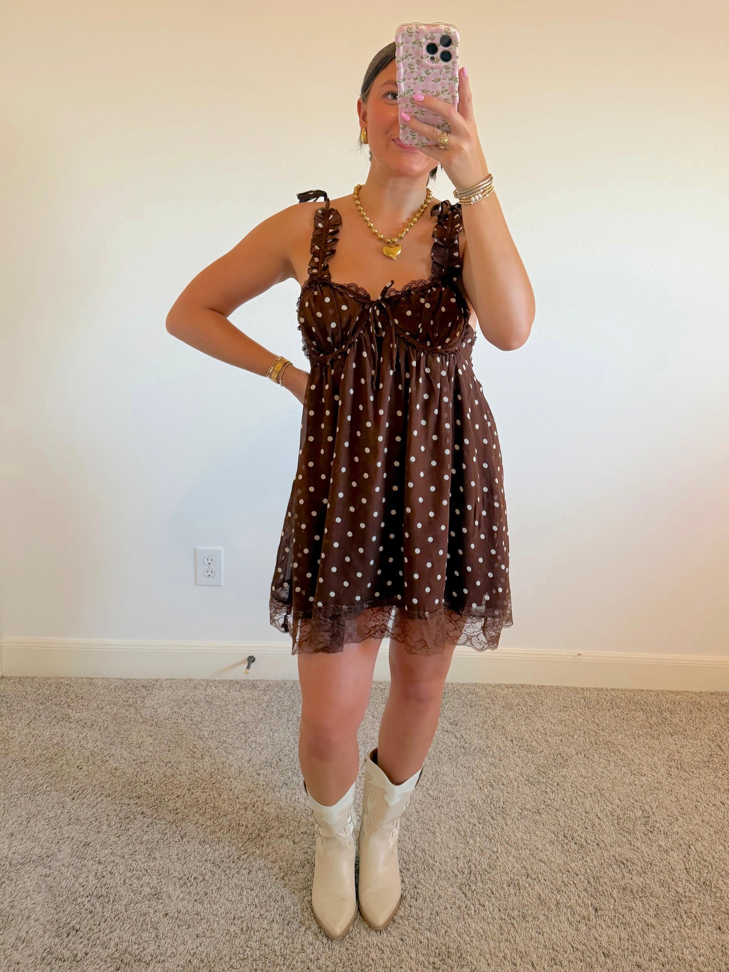Cocoa Kisses Mini Dress