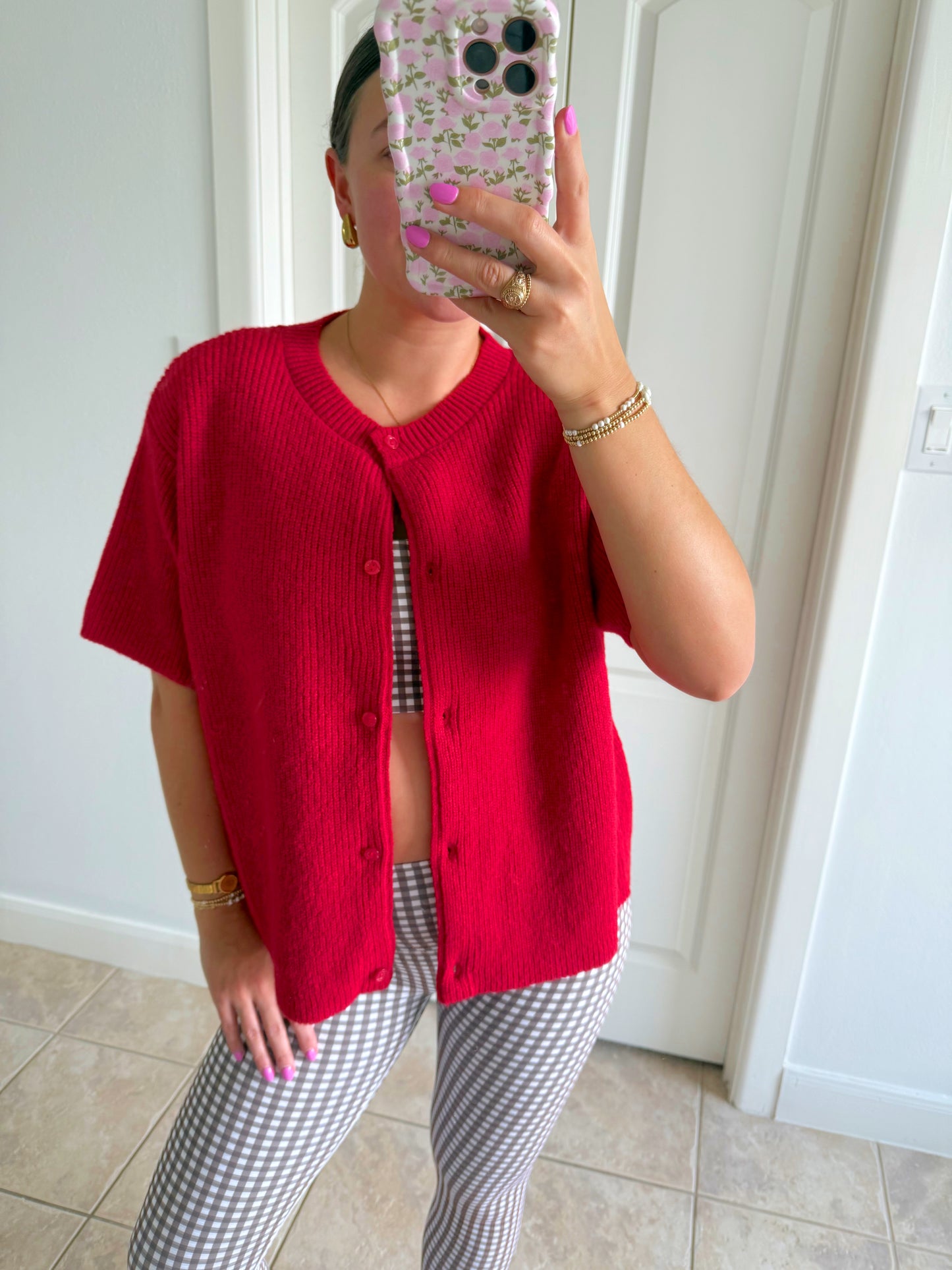 Candy Apple Cardigan