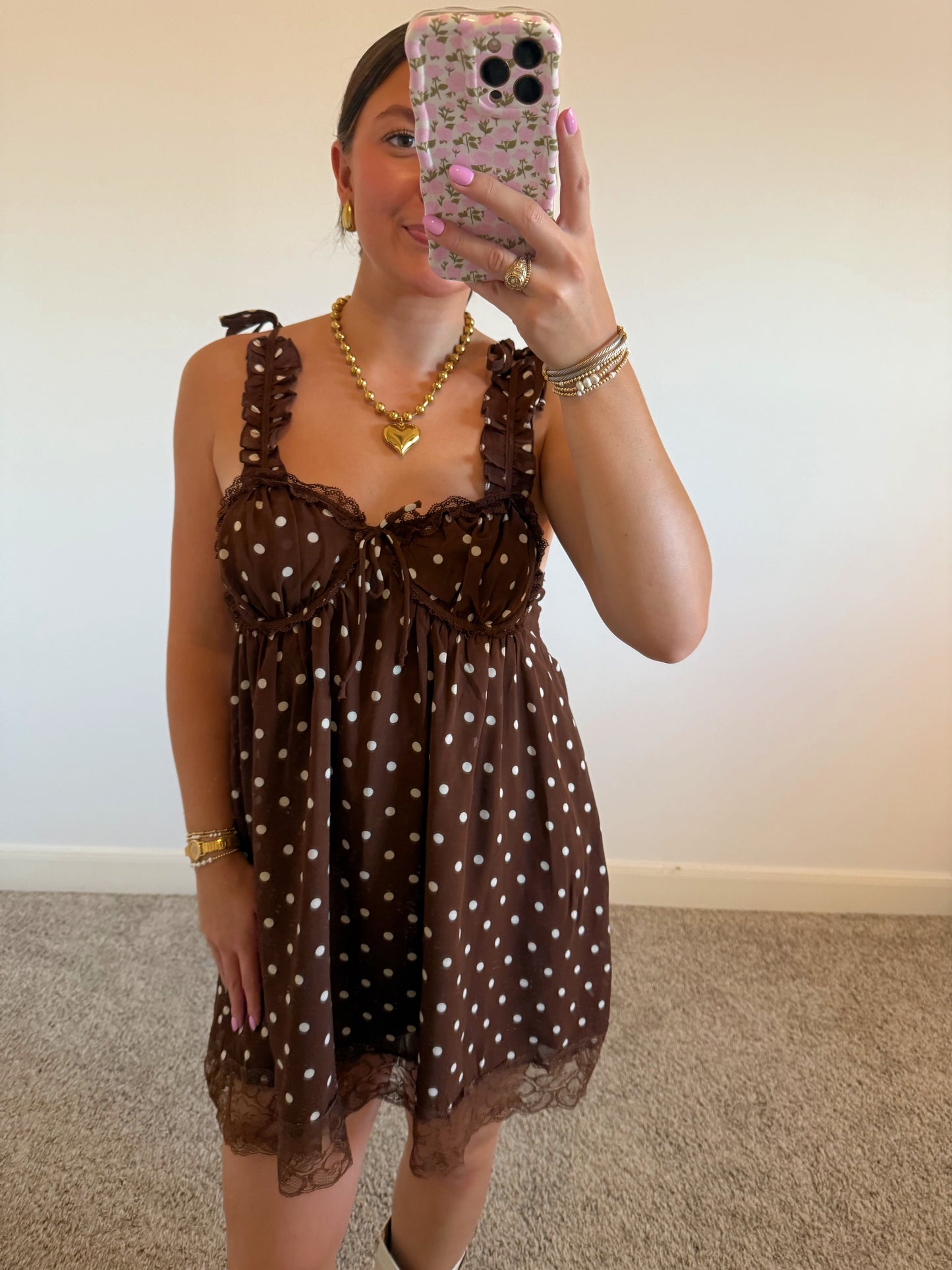 Cocoa Kisses Mini Dress
