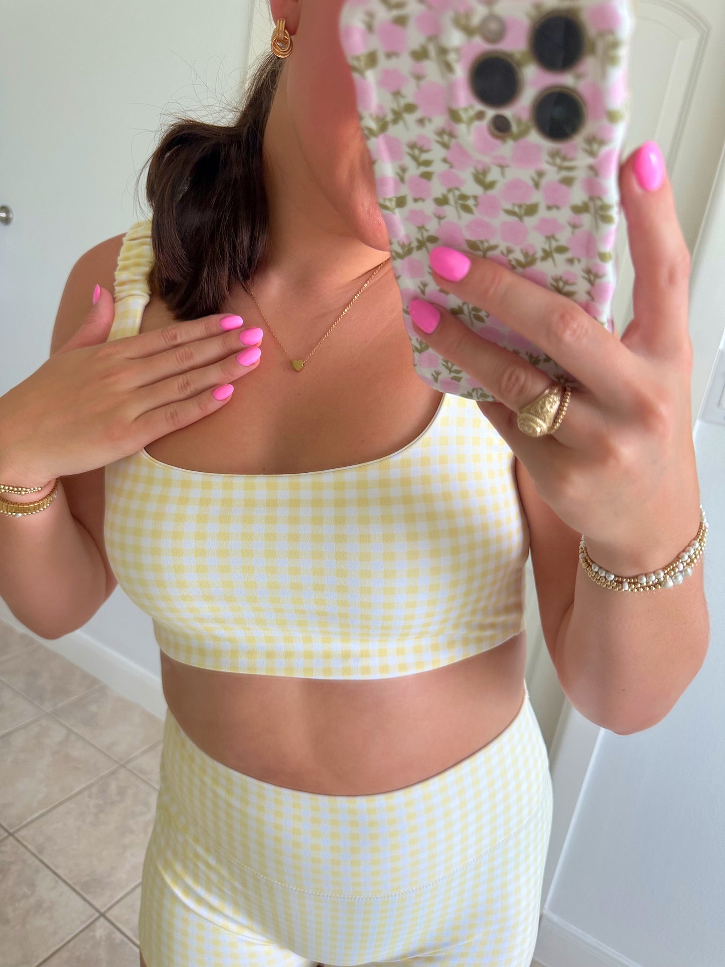 Lemon Drop Athletic Set