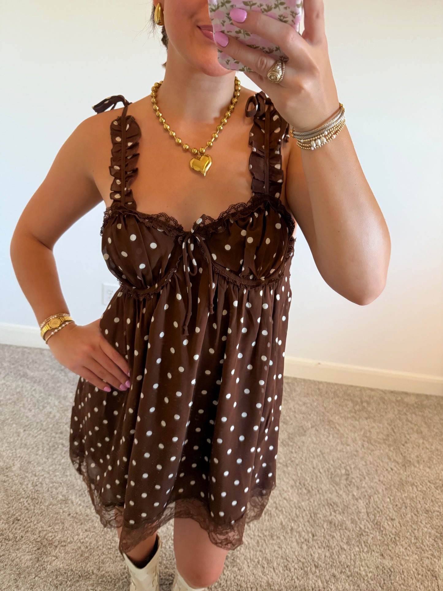 Cocoa Kisses Mini Dress