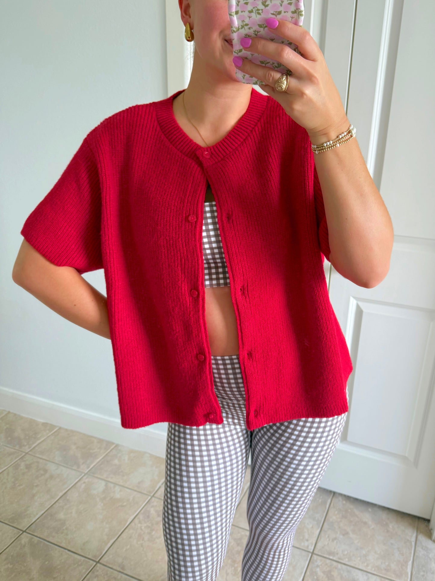 Candy Apple Cardigan