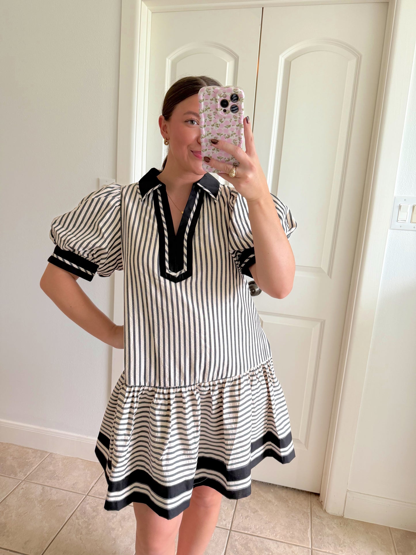 Everyday Striped Mini Dress