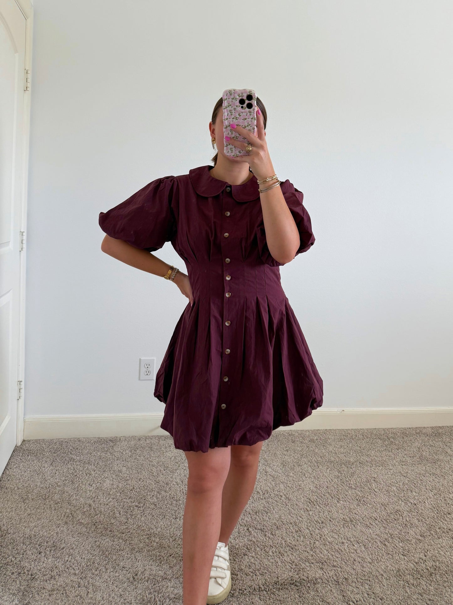 Merlot Mini Dress