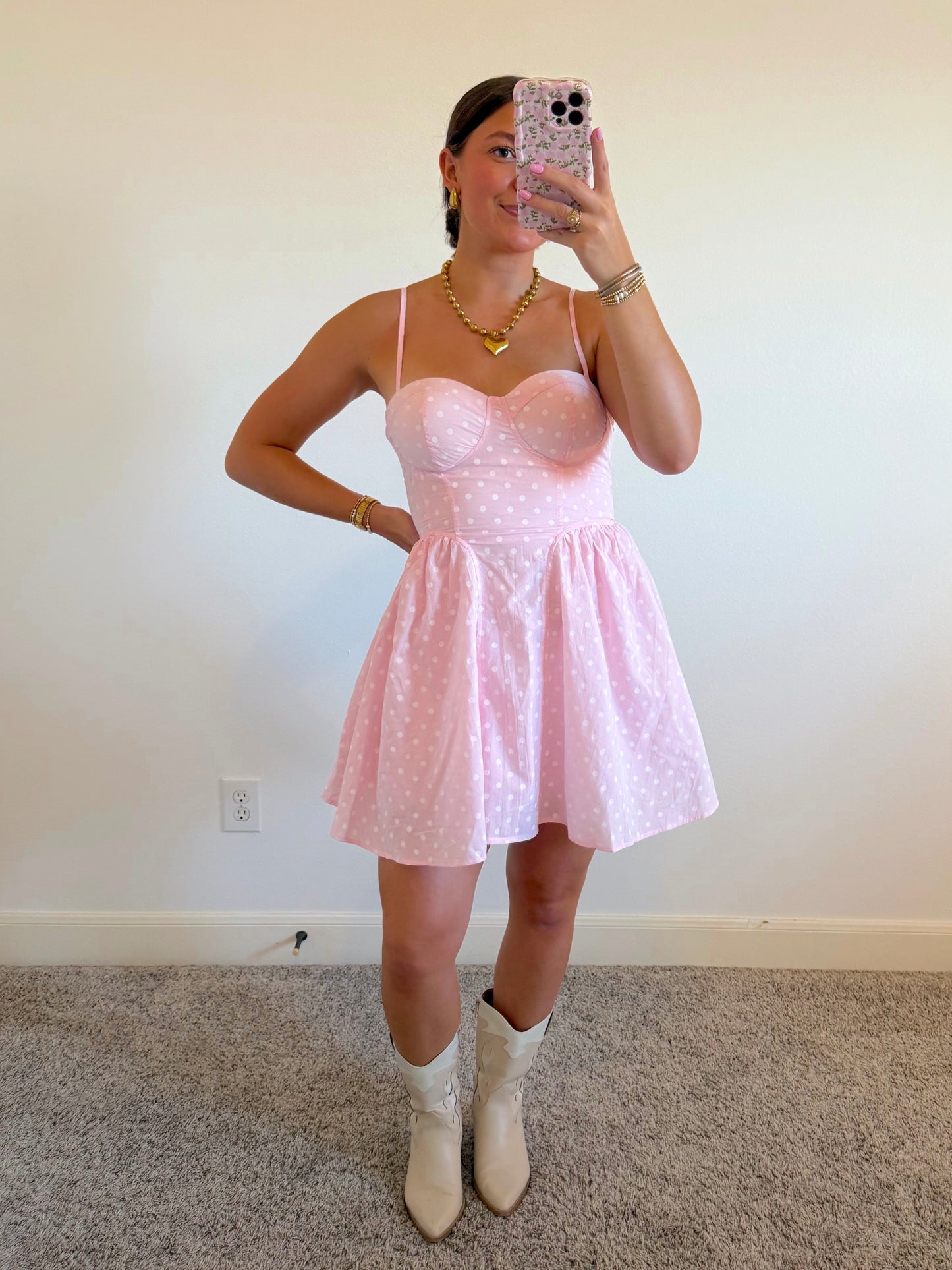 Pretty in Pink Mini Dress