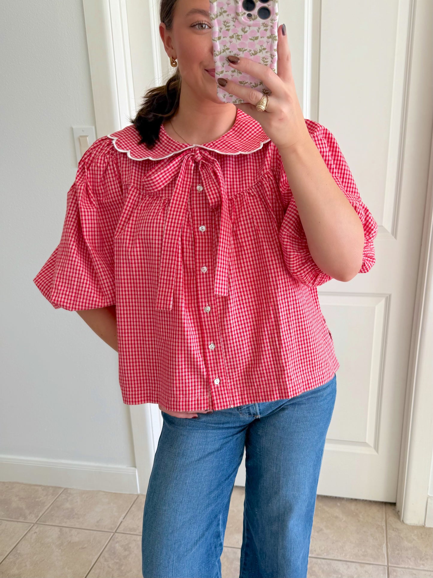 Cherry Picnic Top