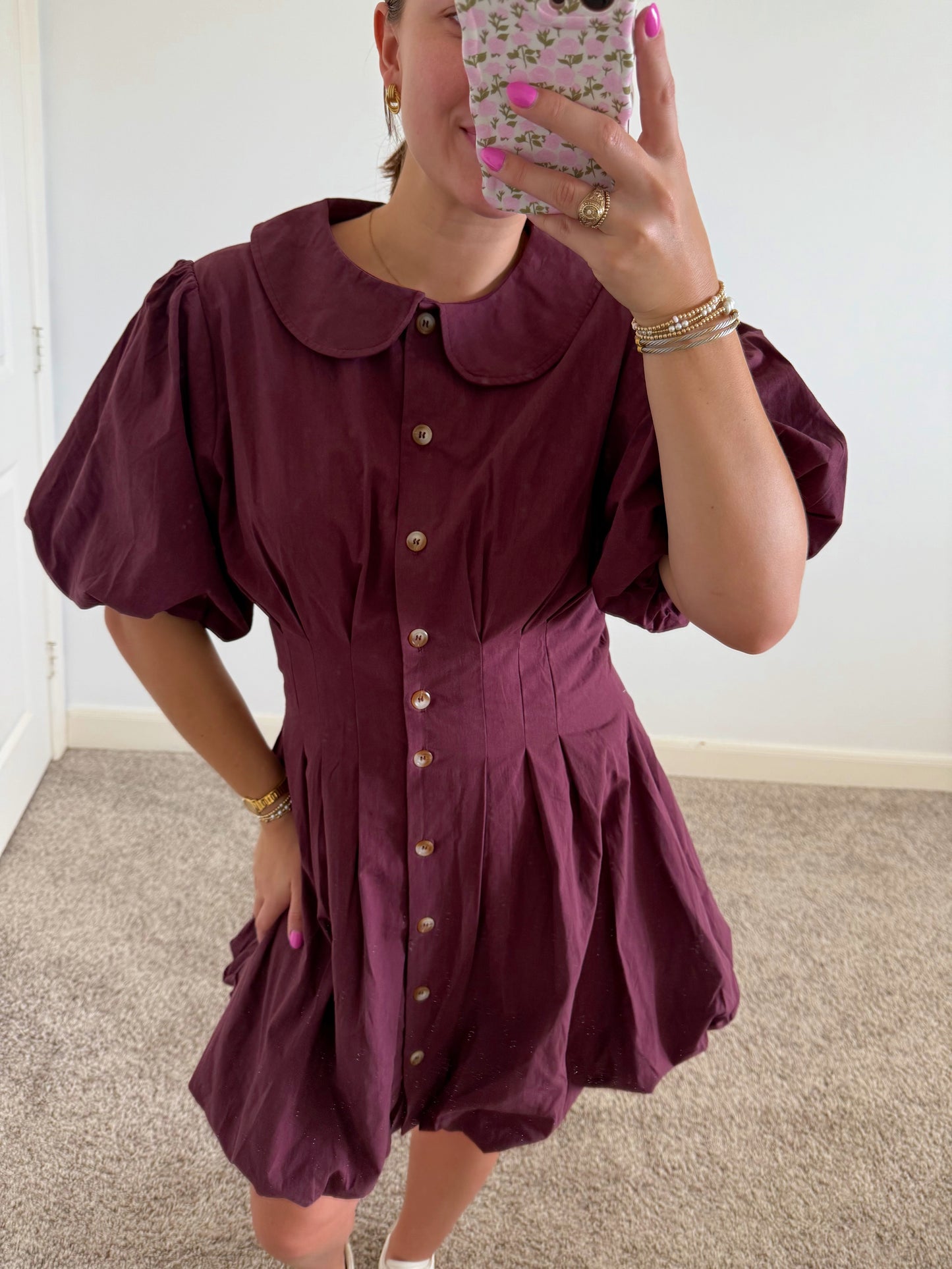 Merlot Mini Dress
